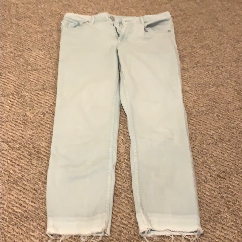 Maurice's cropped jeans